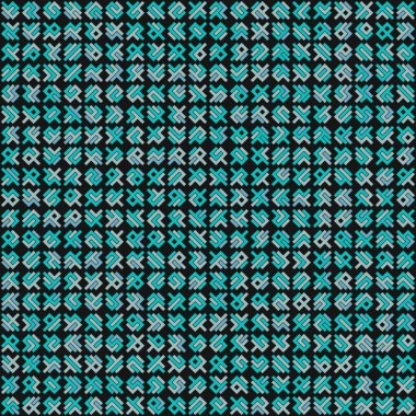 Asemic Glyph writing hieroglyph imitation abstract illustration