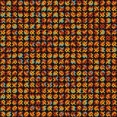 Asemic Glyph writing hieroglyph imitation abstract illustration