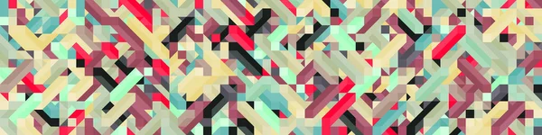 Couleur Diamants Illusion Fond Abstrait Illustration — Image vectorielle