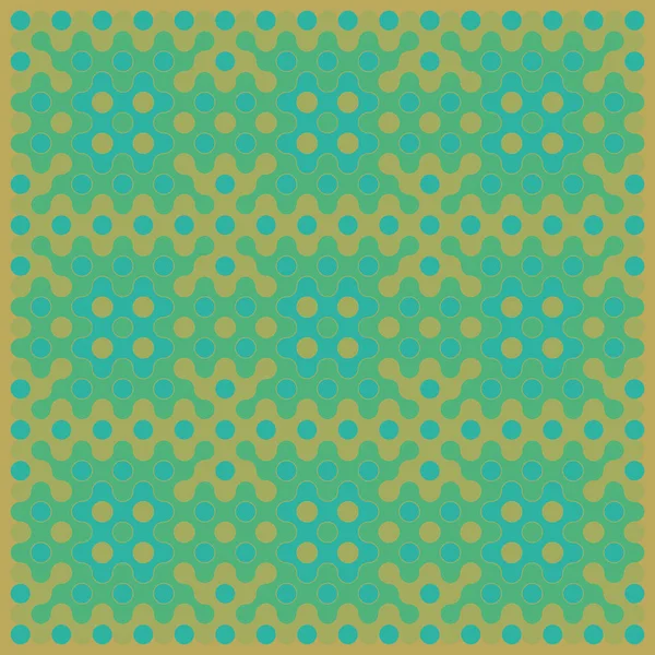 Multifärgad Truchet Kakel Anslutningar Illustration — Stock vektor