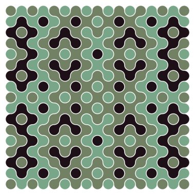 Çokrenkli kiremit bağlantı illüstrasyonuName