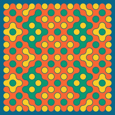 Çokrenkli kiremit bağlantı illüstrasyonuName