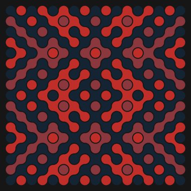 Çokrenkli kiremit bağlantı illüstrasyonuName