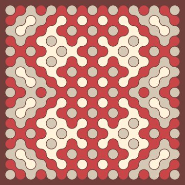 Çokrenkli kiremit bağlantı illüstrasyonuName