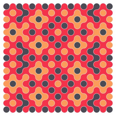 Çokrenkli kiremit bağlantı illüstrasyonuName