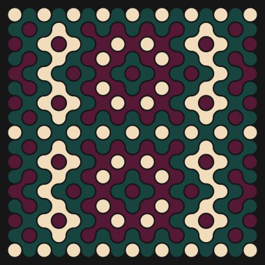 Çokrenkli kiremit bağlantı illüstrasyonuName