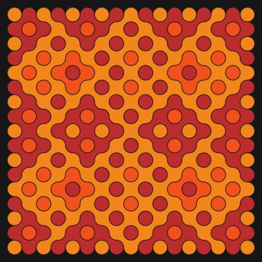 Çokrenkli kiremit bağlantı illüstrasyonuName