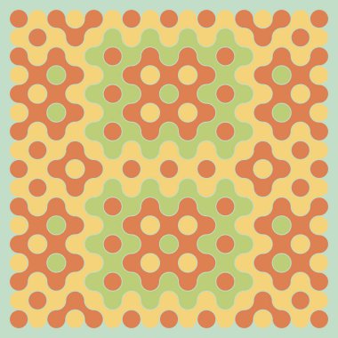 Çokrenkli kiremit bağlantı illüstrasyonuName