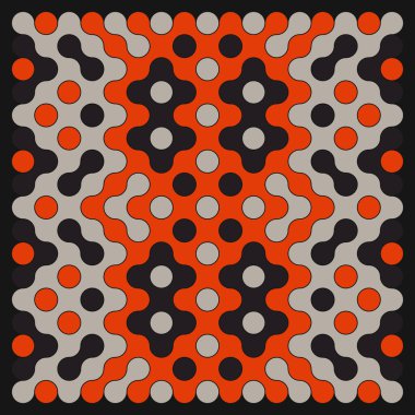 Çokrenkli kiremit bağlantı illüstrasyonuName