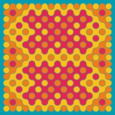 Çokrenkli kiremit bağlantı illüstrasyonuName