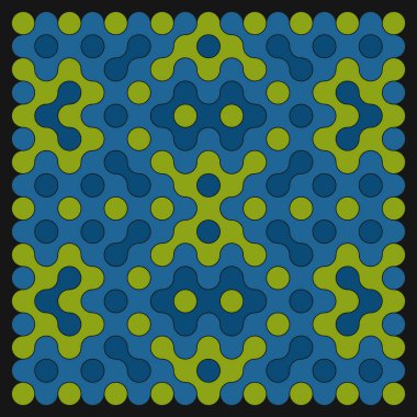 Çokrenkli kiremit bağlantı illüstrasyonuName