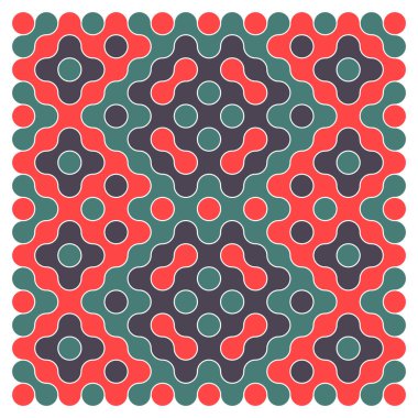 Çokrenkli kiremit bağlantı illüstrasyonuName