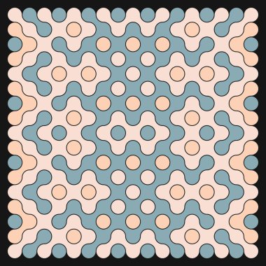 Çokrenkli kiremit bağlantı illüstrasyonuName