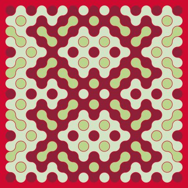 Çokrenkli kiremit bağlantı illüstrasyonuName