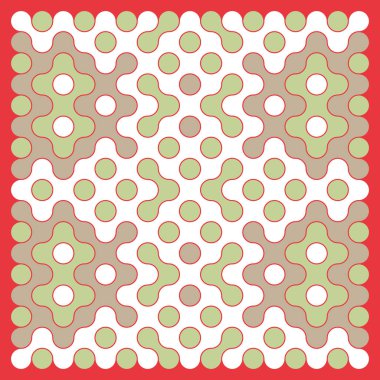 Çokrenkli kiremit bağlantı illüstrasyonuName