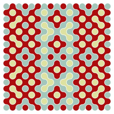 Çokrenkli kiremit bağlantı illüstrasyonuName