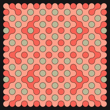 Çokrenkli kiremit bağlantı illüstrasyonuName