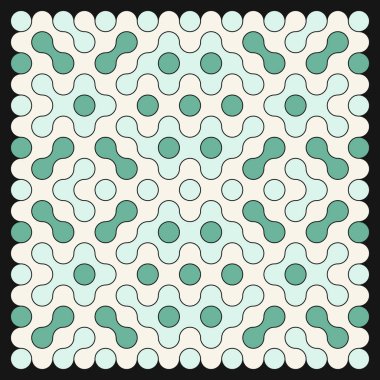 Çokrenkli kiremit bağlantı illüstrasyonuName