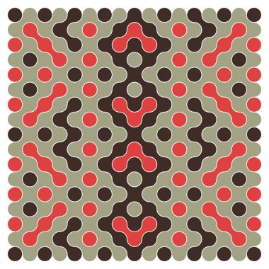 Çokrenkli kiremit bağlantı illüstrasyonuName