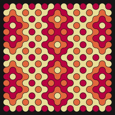 Çokrenkli kiremit bağlantı illüstrasyonuName