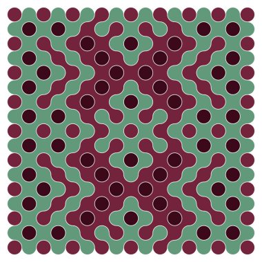 Çokrenkli kiremit bağlantı illüstrasyonuName