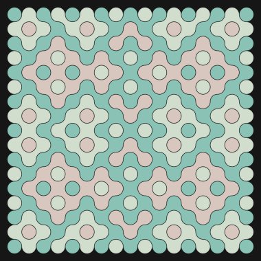 Çokrenkli kiremit bağlantı illüstrasyonuName