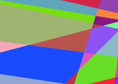 Geometrik soyutlama üretken sanat arkaplan çizimi