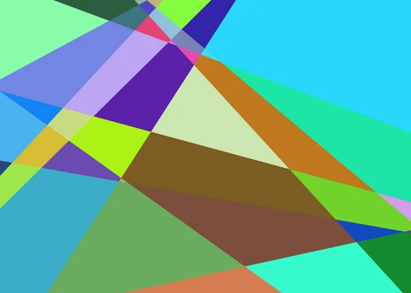 Geometric Abstraction Generative Art Background Art Illustration — 스톡 벡터