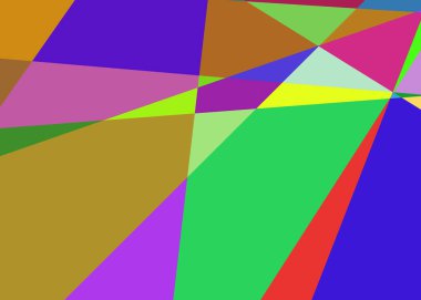 Geometrik soyutlama üretken sanat arkaplan çizimi