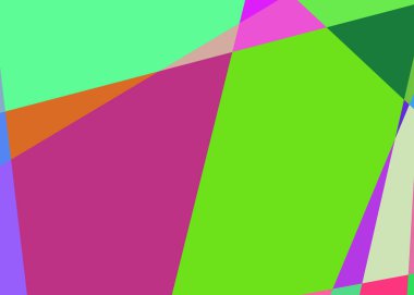 Geometrik soyutlama üretken sanat arkaplan çizimi