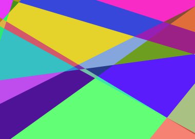 Geometrik soyutlama üretken sanat arkaplan çizimi