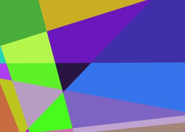 Geometrik soyutlama üretken sanat arkaplan çizimi