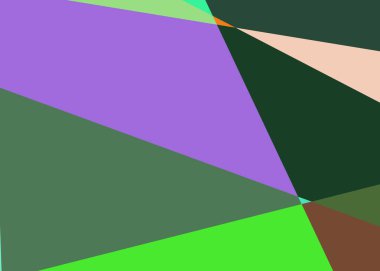 Geometrik soyutlama üretken sanat arkaplan çizimi