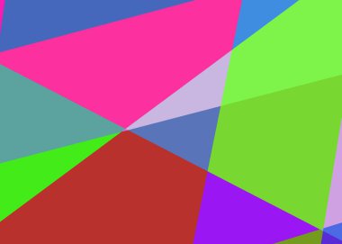 Geometrik soyutlama üretken sanat arkaplan çizimi