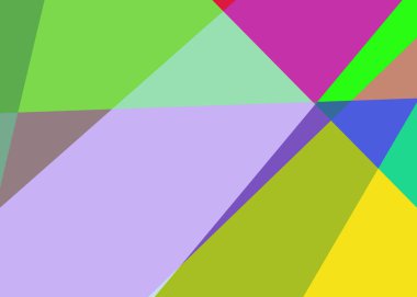 Geometrik soyutlama üretken sanat arkaplan çizimi