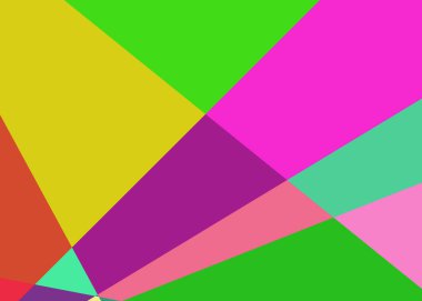 Geometrik soyutlama üretken sanat arkaplan çizimi