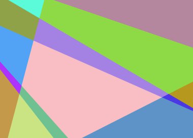 Geometrik soyutlama üretken sanat arkaplan çizimi