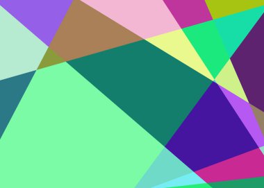 Geometrik soyutlama üretken sanat arkaplan çizimi