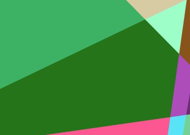 Geometrik soyutlama üretken sanat arkaplan çizimi