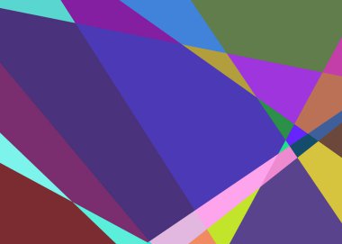 Geometrik soyutlama üretken sanat arkaplan çizimi