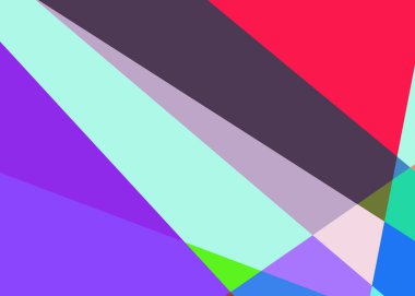 Geometrik soyutlama üretken sanat arkaplan çizimi