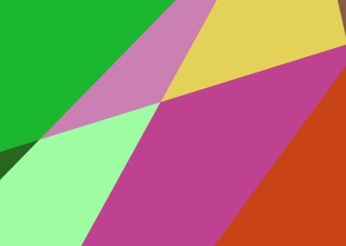 Geometrik soyutlama üretken sanat arkaplan çizimi