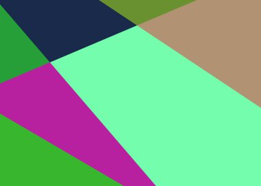 Geometrik soyutlama üretken sanat arkaplan çizimi