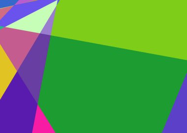 Geometrik soyutlama üretken sanat arkaplan çizimi