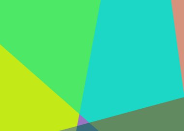 Geometrik soyutlama üretken sanat arkaplan çizimi