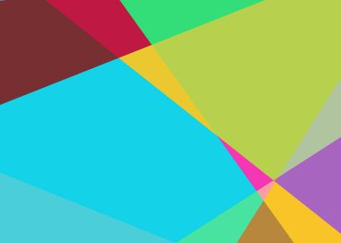 Geometrik soyutlama üretken sanat arkaplan çizimi