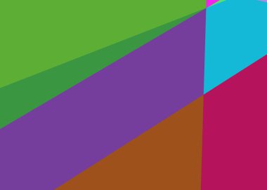 Geometrik soyutlama üretken sanat arkaplan çizimi