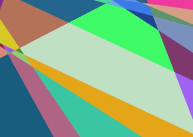 Geometrik soyutlama üretken sanat arkaplan çizimi