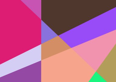 Geometrik soyutlama üretken sanat arkaplan çizimi