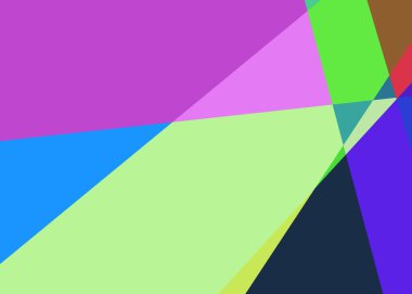 Geometrik soyutlama üretken sanat arkaplan çizimi